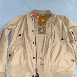 Golden Fleece beige jacket